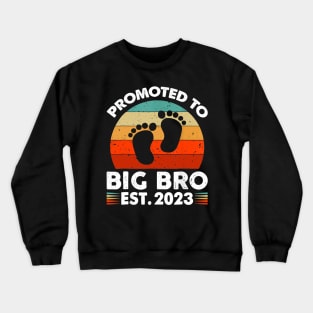 Promoted To Big Bro Crewneck Sweatshirt